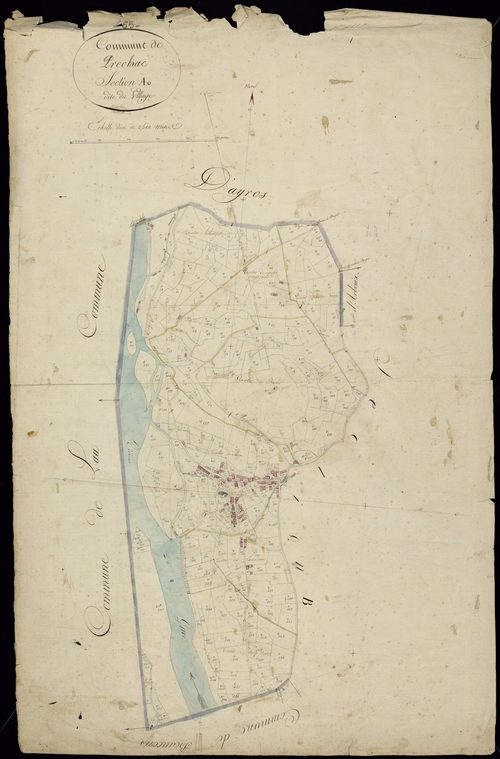 Préchac - Préchac.- Section A
