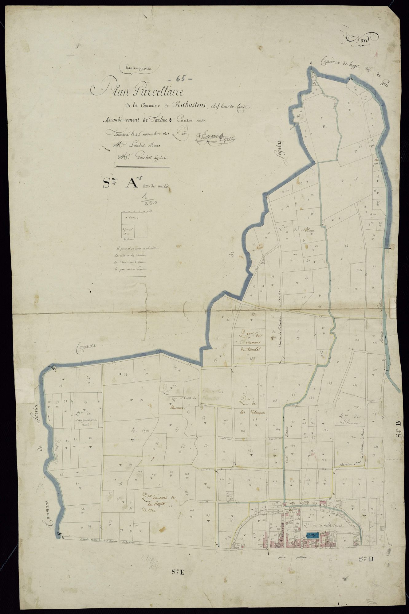 Rabastens-de-Bigorre - Rabastens-de-Bigorre.- Section A