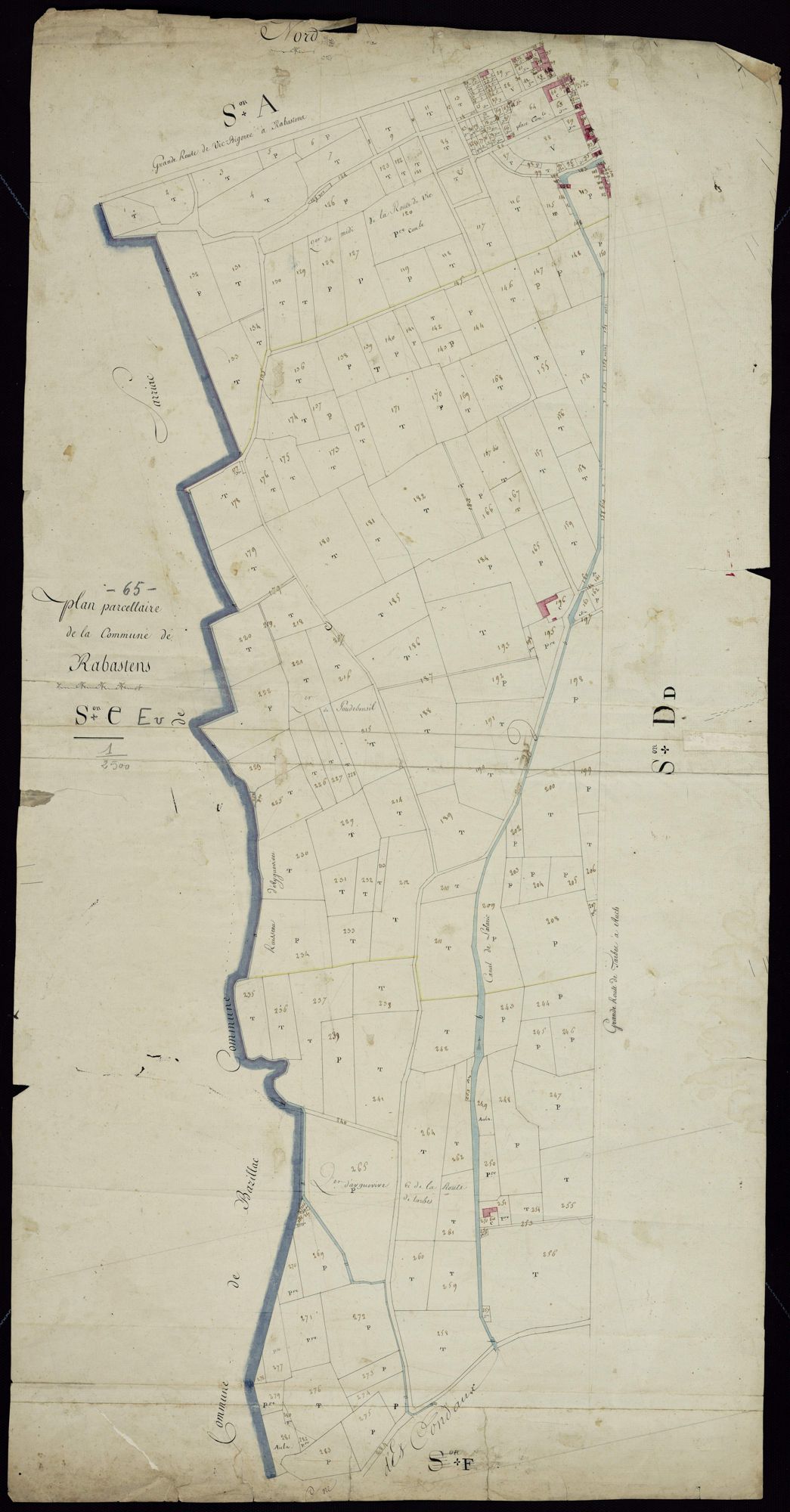 Rabastens-de-Bigorre - Rabastens-de-Bigorre.- Section E