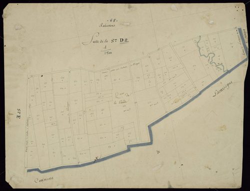Rabastens-de-Bigorre - Rabastens-de-Bigorre.- Section D, 2e feuille