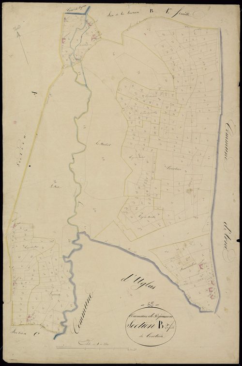 Réjaumont - Réjaumont.- Section B, 2e feuille
