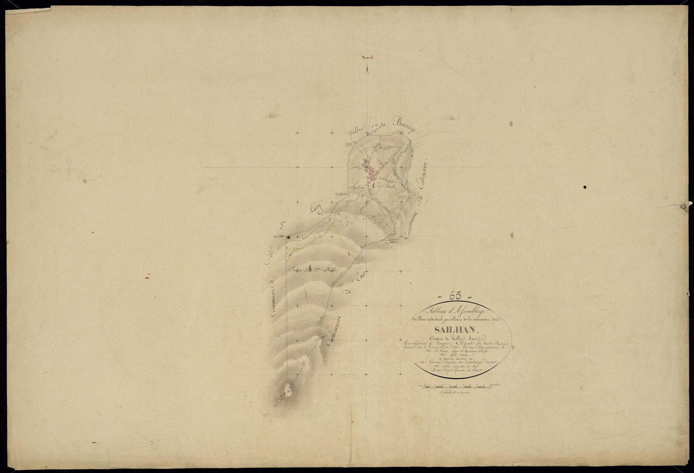 Sailhan - Sailhan.- Tableau d'assemblage