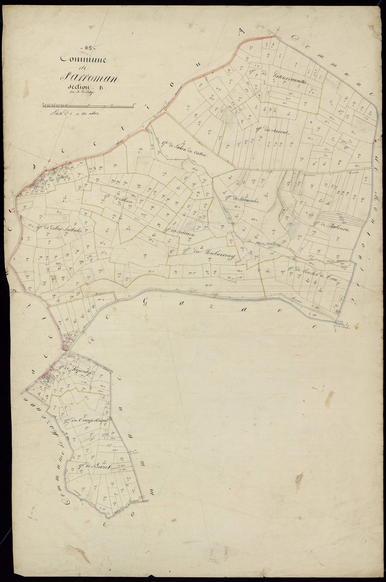 Saint-Arroman - Saint-Arroman.- Section B