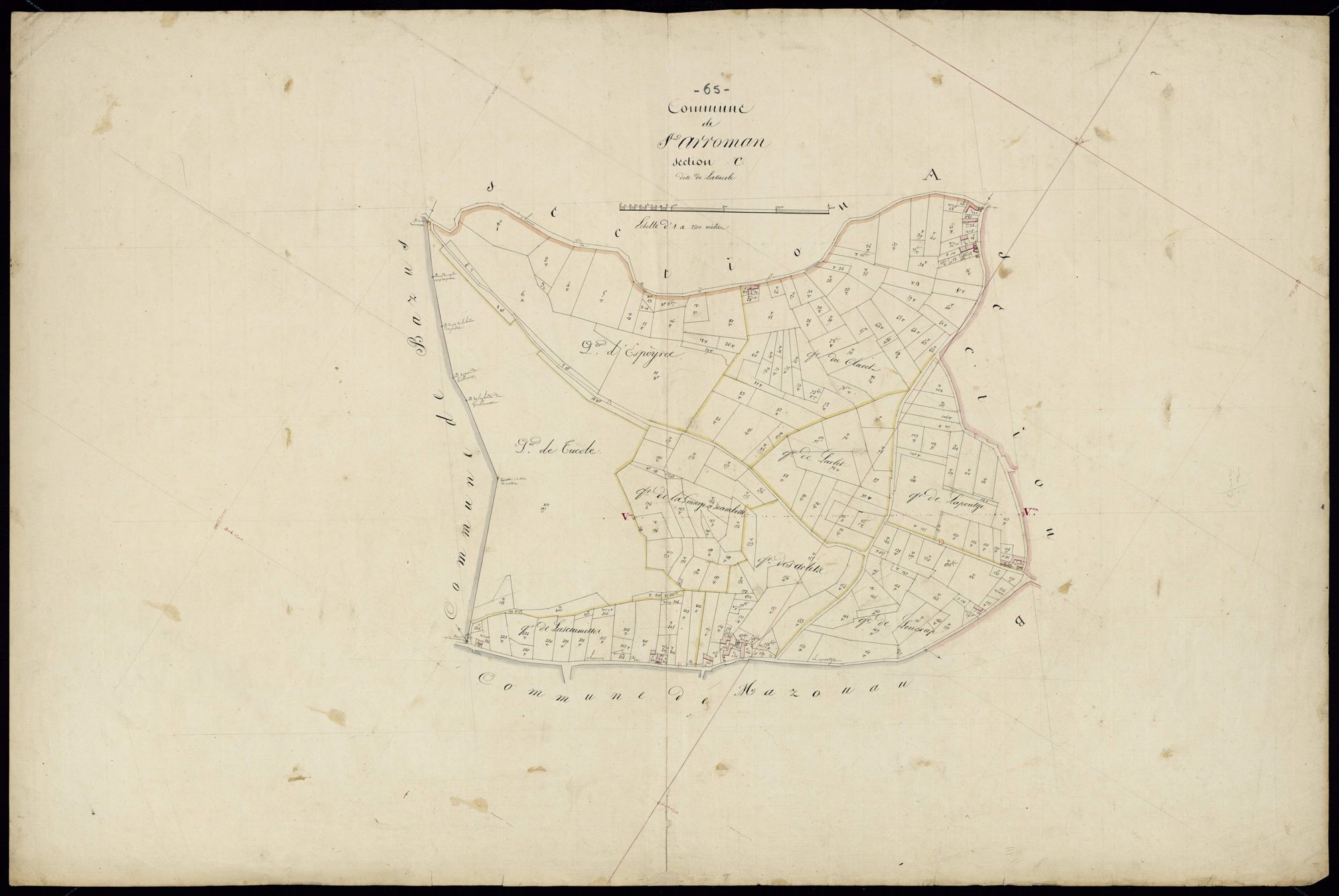 Saint-Arroman - Saint-Arroman.- Section C