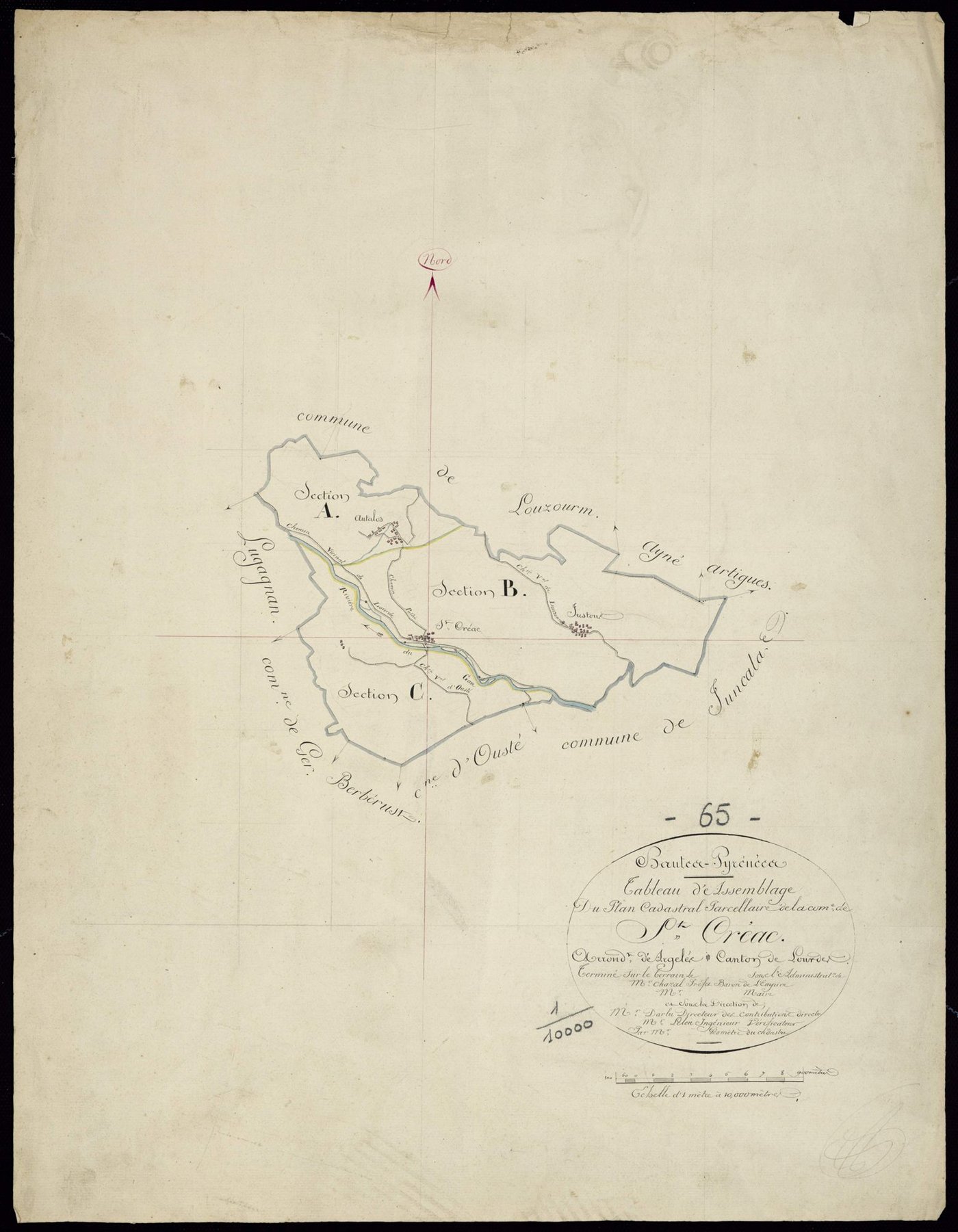 Saint-Créac - Saint-Créac.- Tableau d'assemblage.