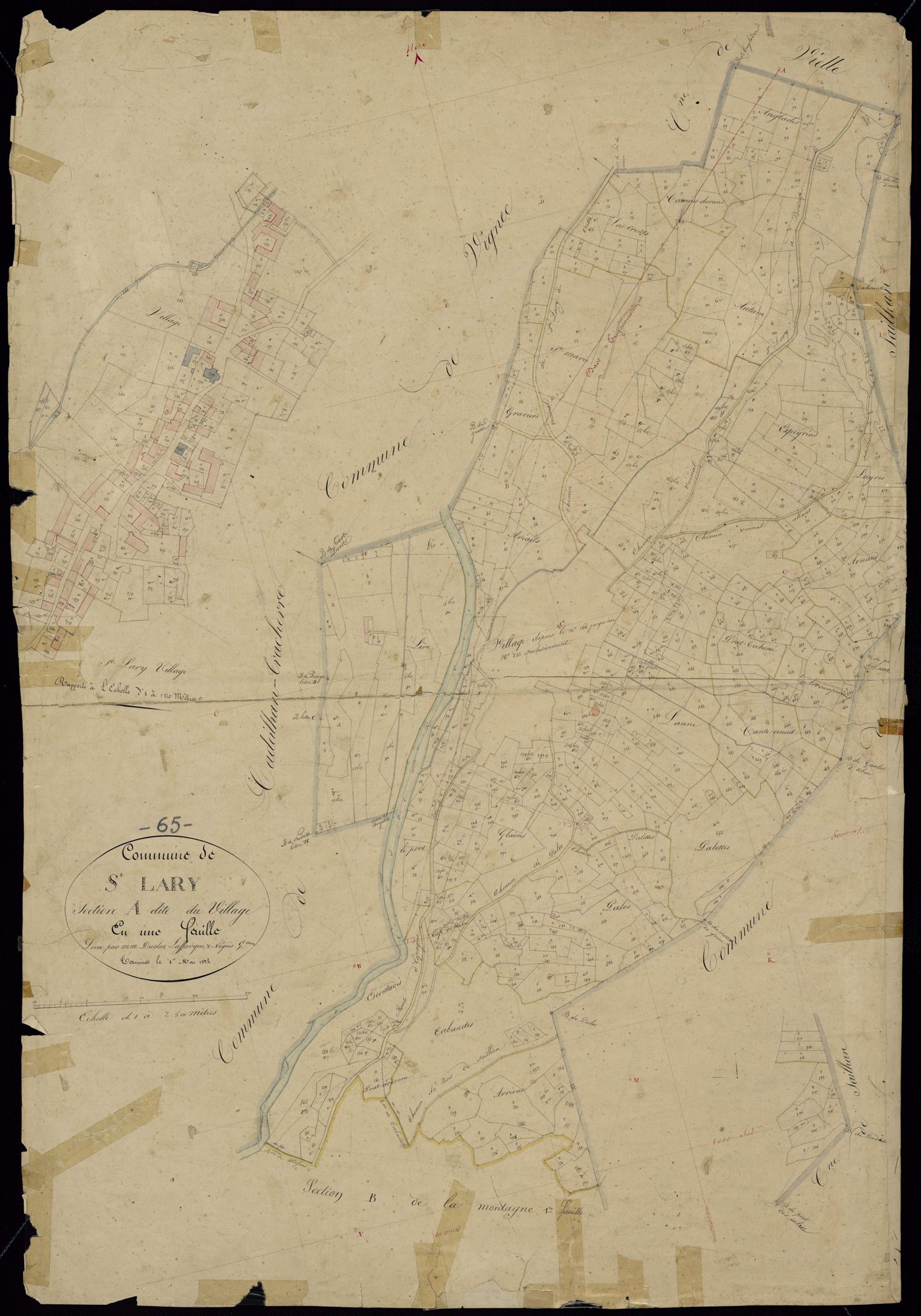 Saint-Lary-Soulan - Saint-Lary : section A