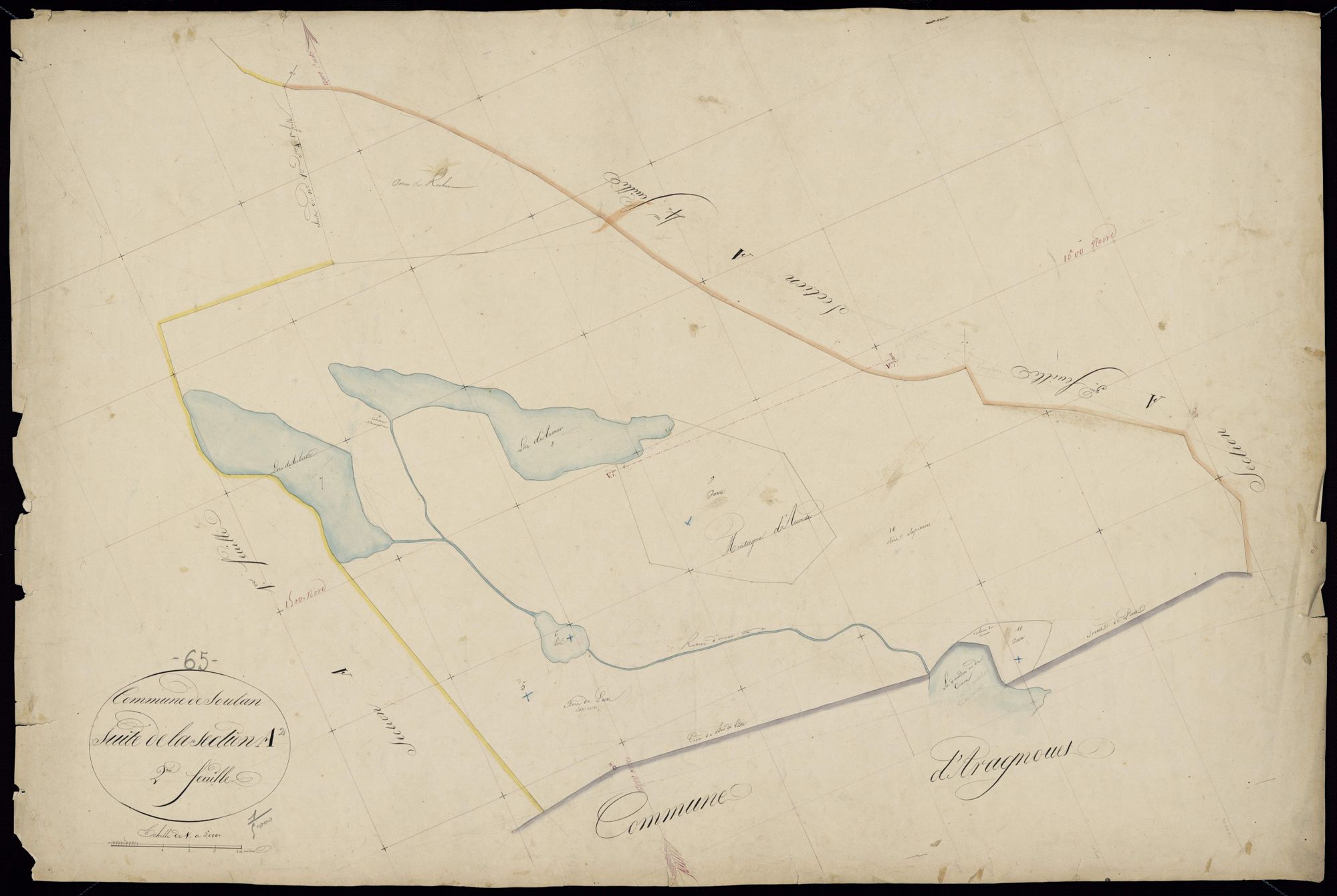 Saint-Lary-Soulan - Soulan : section A, 2e feuille