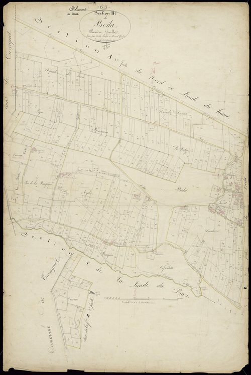 Saint-Laurent-de-Neste - Saint-Laurent-de-Neste.- Section B, 1re feuille
