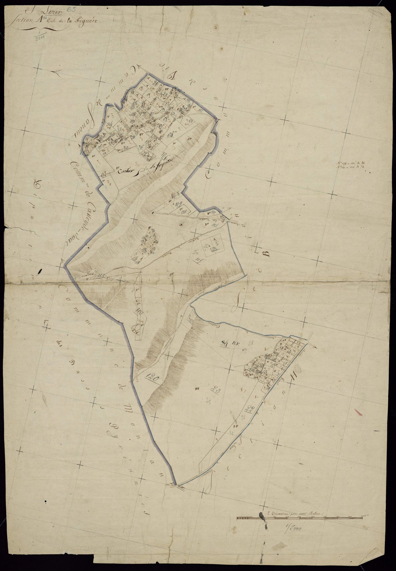 Saint-Lézer - Saint-Lézer.- Section A