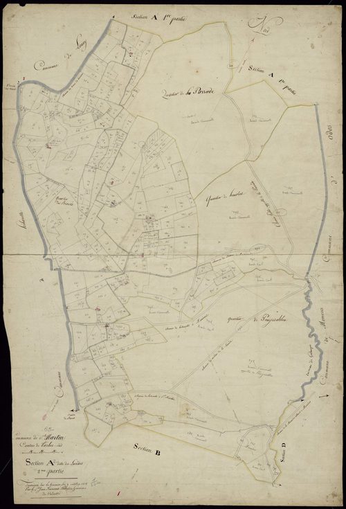 Saint-Martin - Saint-Martin.- Section A, 2e feuille
