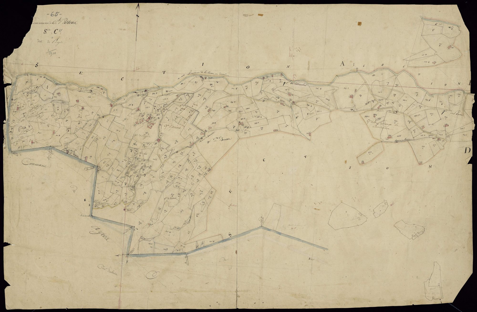 Saint-Pastous - Saint-Pastous.- Section C