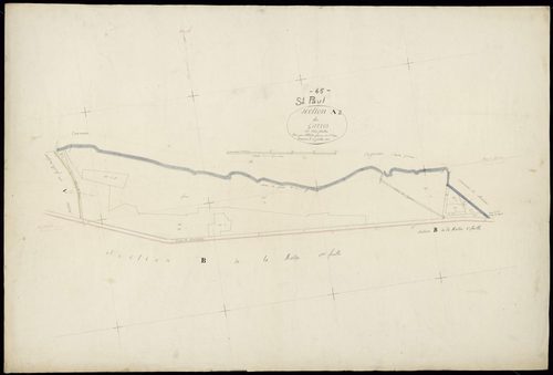 Saint-Paul - Saint-Paul.- Section A, 2e feuille
