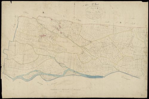 Saint-Paul - Saint-Paul.- Section C, 1re feuille, développement