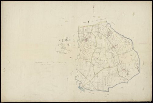 Saint-Paul - Saint-Paul.- Section C, 2e feuille