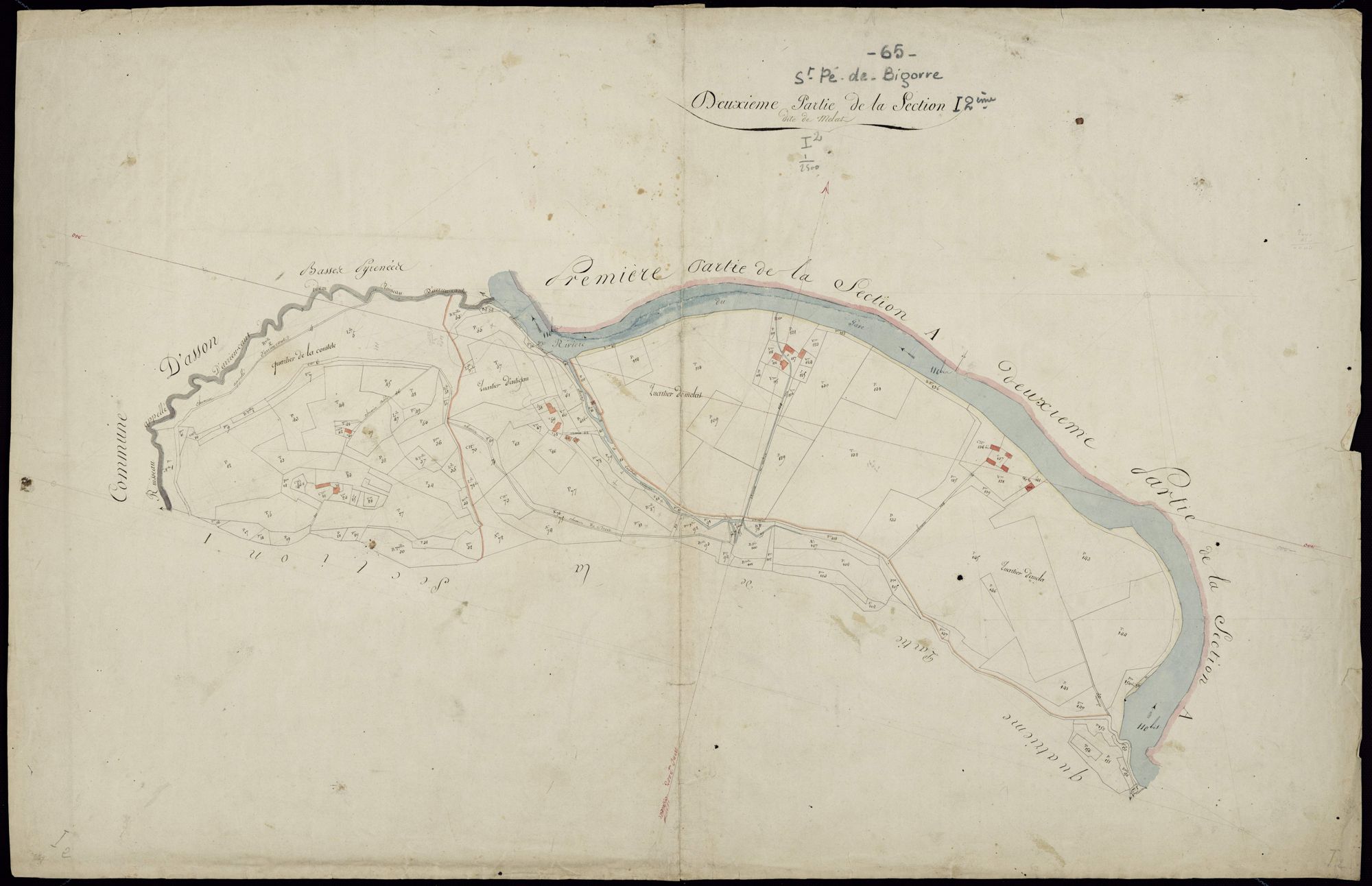 Saint-Pé-de-Bigorre - Saint-Pé-de-Bigorre.- Section I, 2e feuille