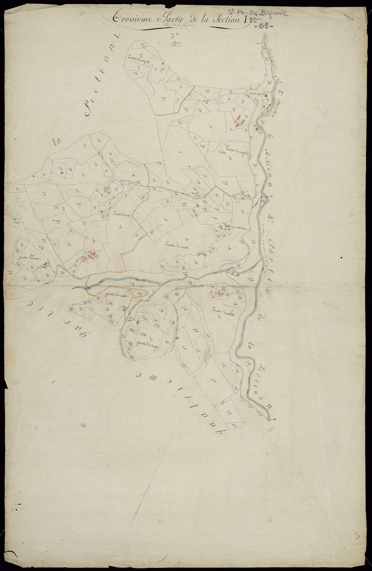 Saint-Pé-de-Bigorre - Saint-Pé-de-Bigorre.- Section I, 3e feuille