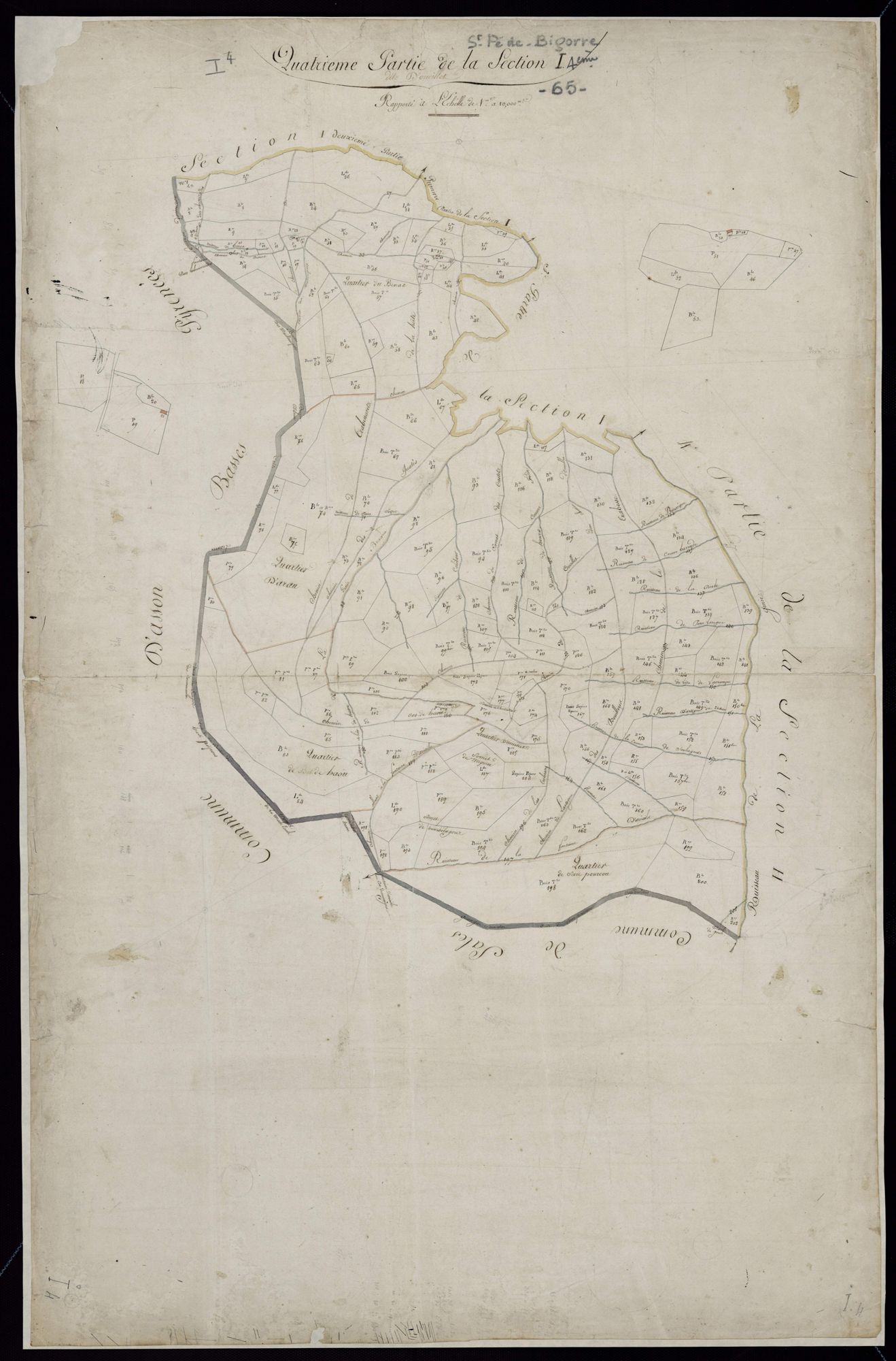 Saint-Pé-de-Bigorre - Saint-Pé-de-Bigorre.- Section I, 4e feuille