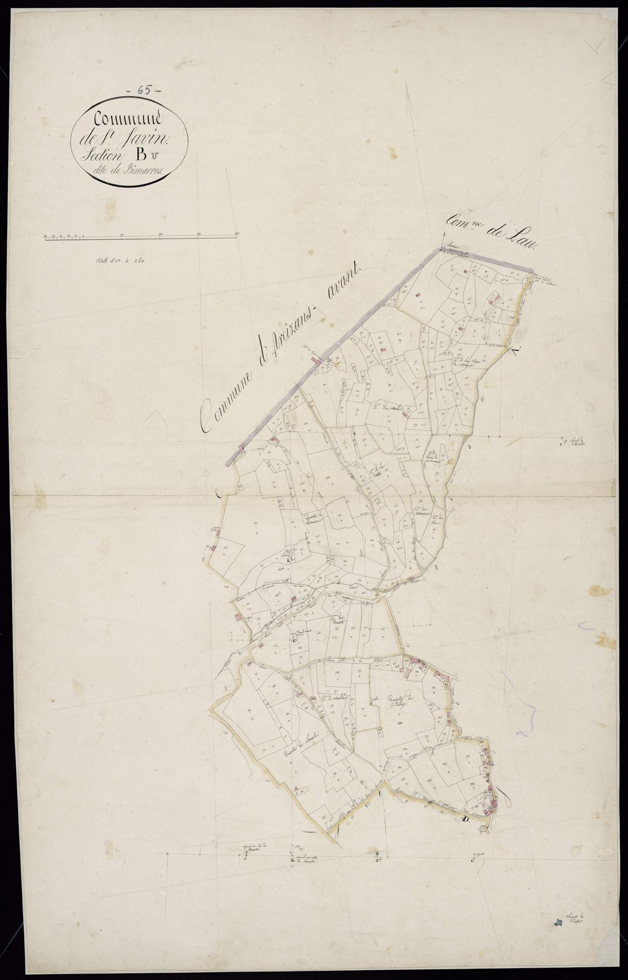 Saint-Savin - Saint-Savin.- Section B