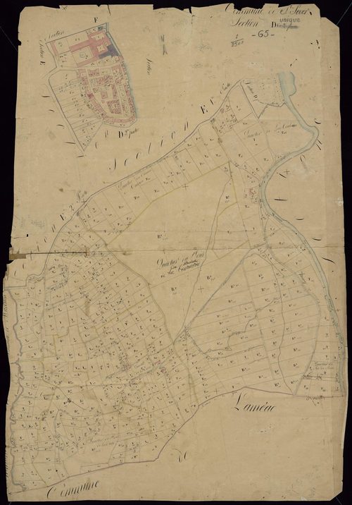 Saint-Sever-de-Rustan - Saint-Sever-de-Rustan.- Section D.