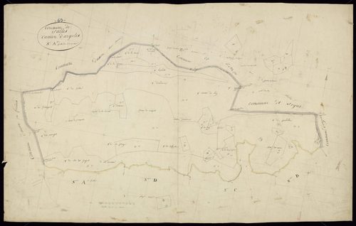 Salles - Salles-Argelès.- Section A, 2e feuille