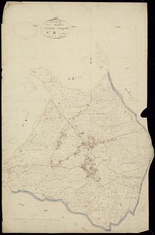 Salles - Salles-Argelès.- Section B