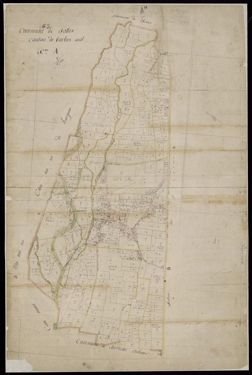 Salles-Adour - Salles-Adour.- Section A