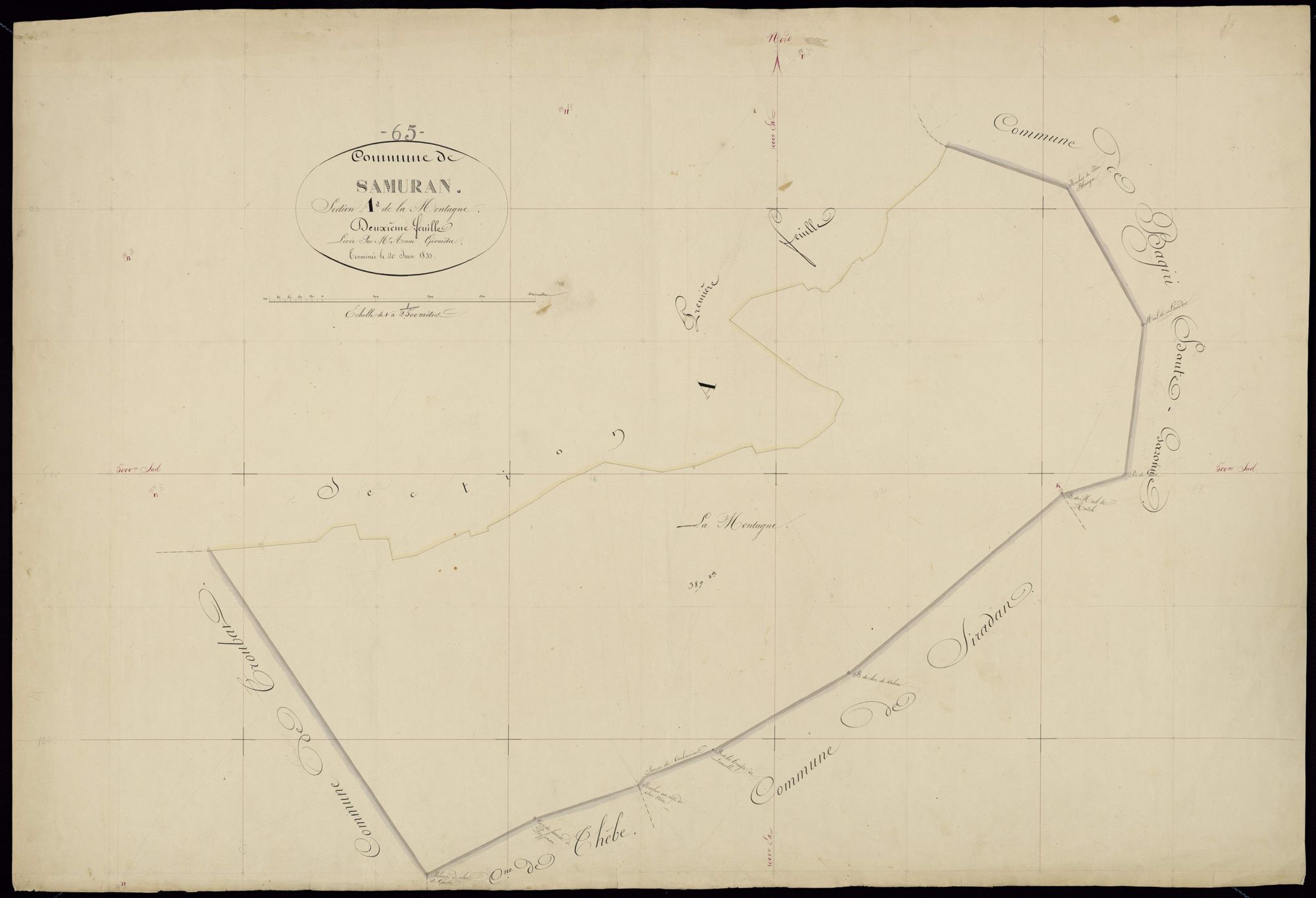 Samuran - Samuran.- Section A, 2e feuille