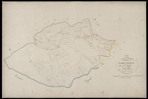 Sarrancolin - Sarrancolin.- Section C, 1re feuille