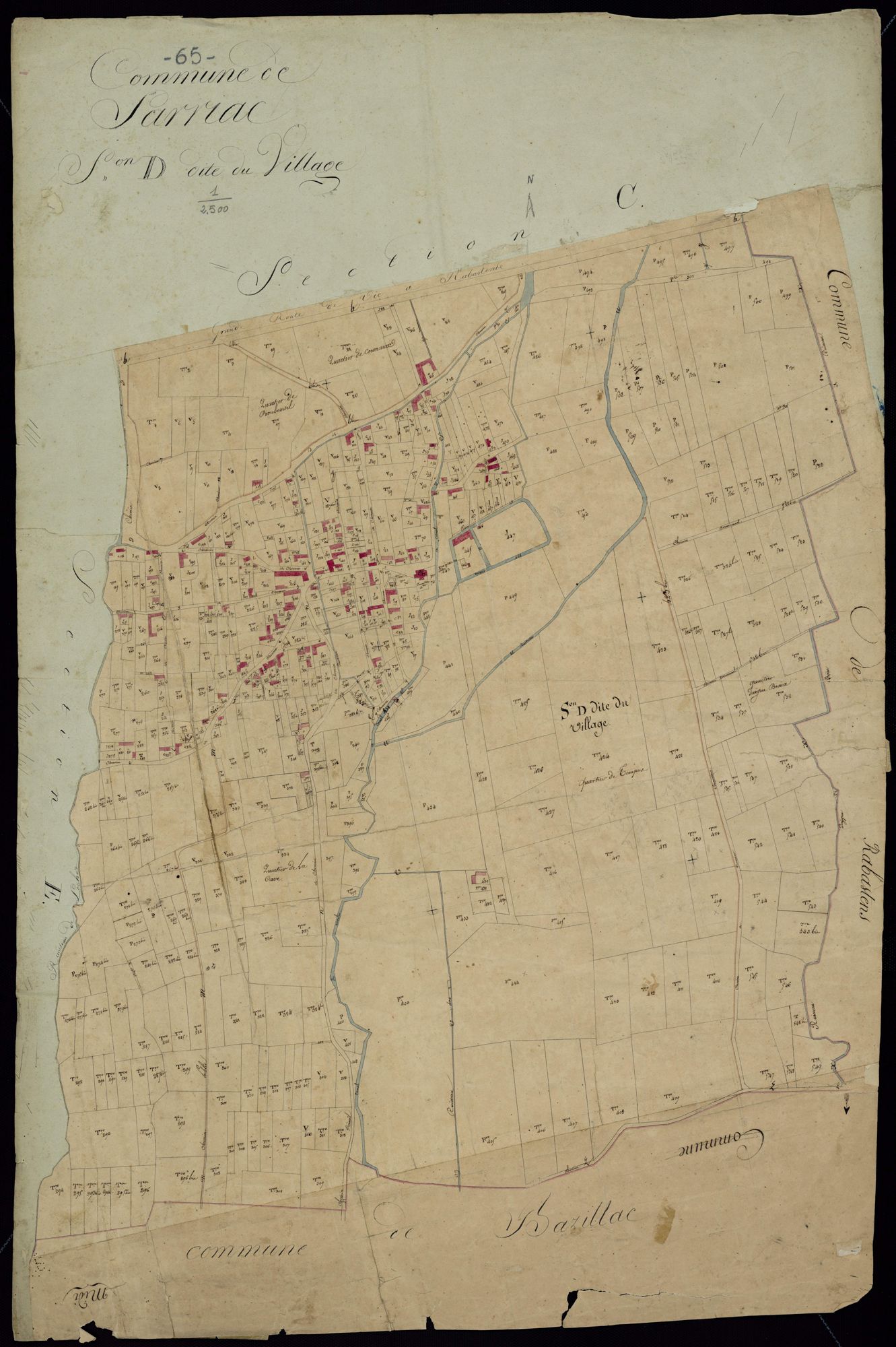Sarriac-Bigorre - Sarriac-Bigorre.- Section D