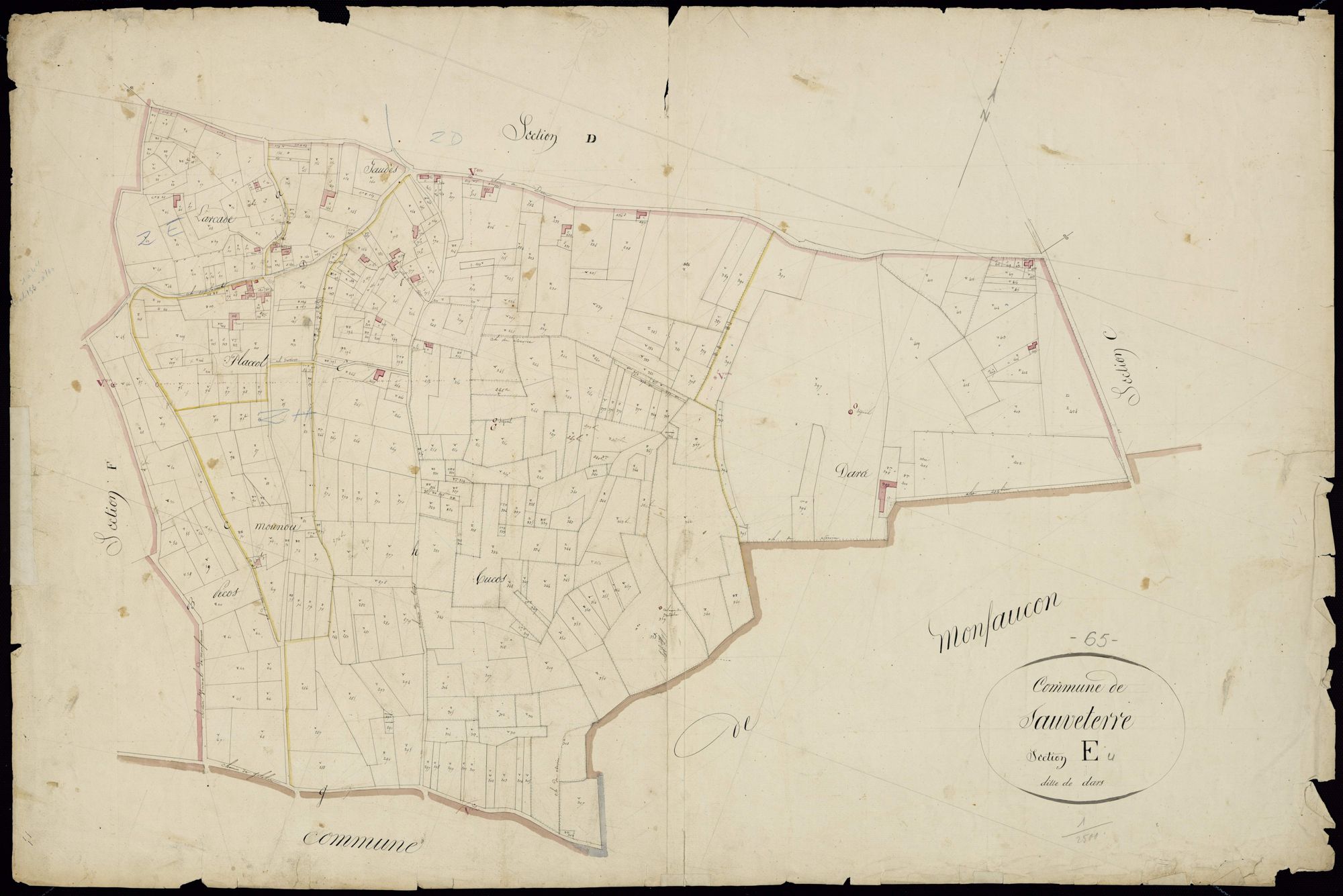Sauveterre - Sauveterre.- Section E