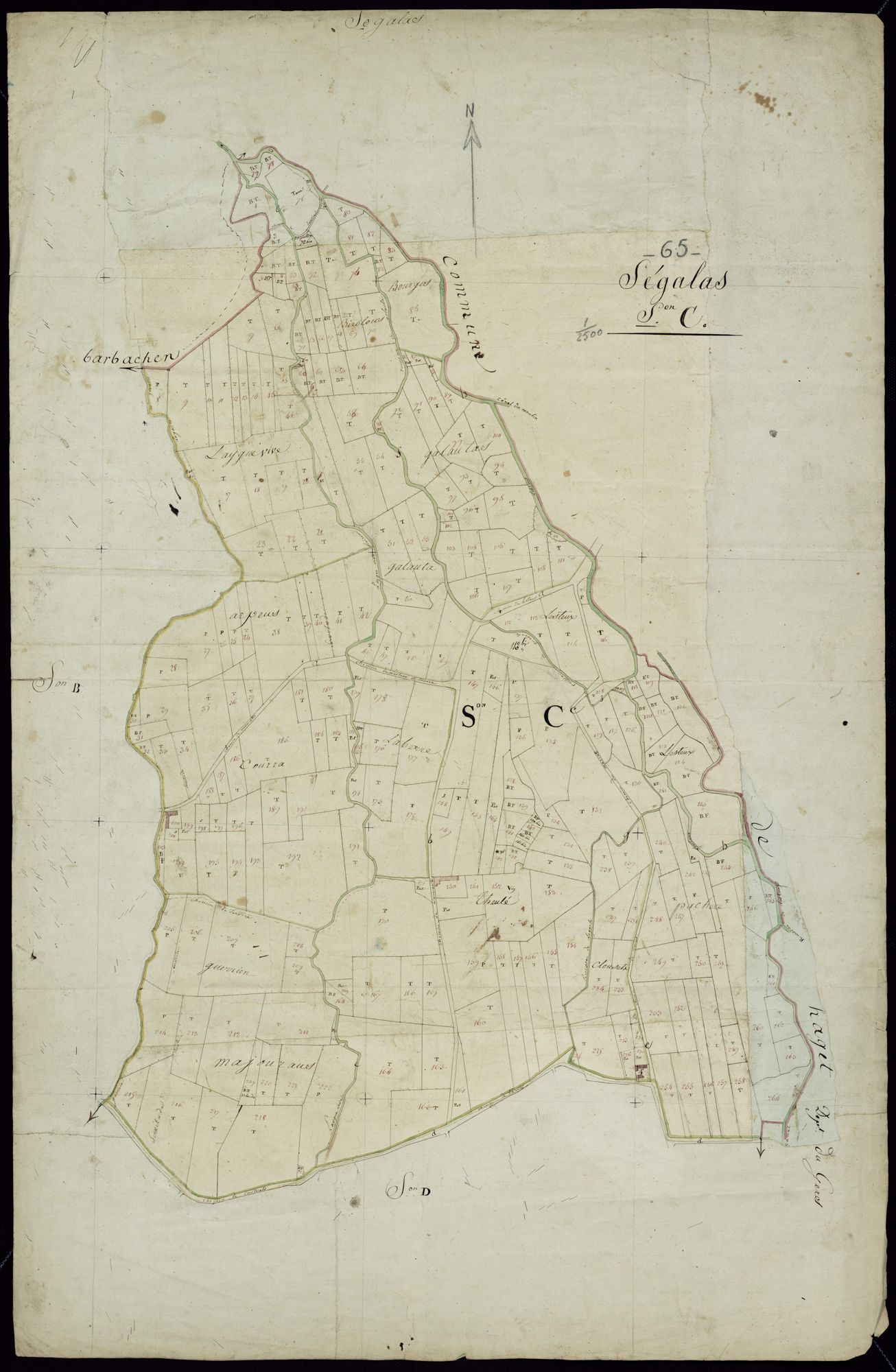 Ségalas - Ségalas.- Section C