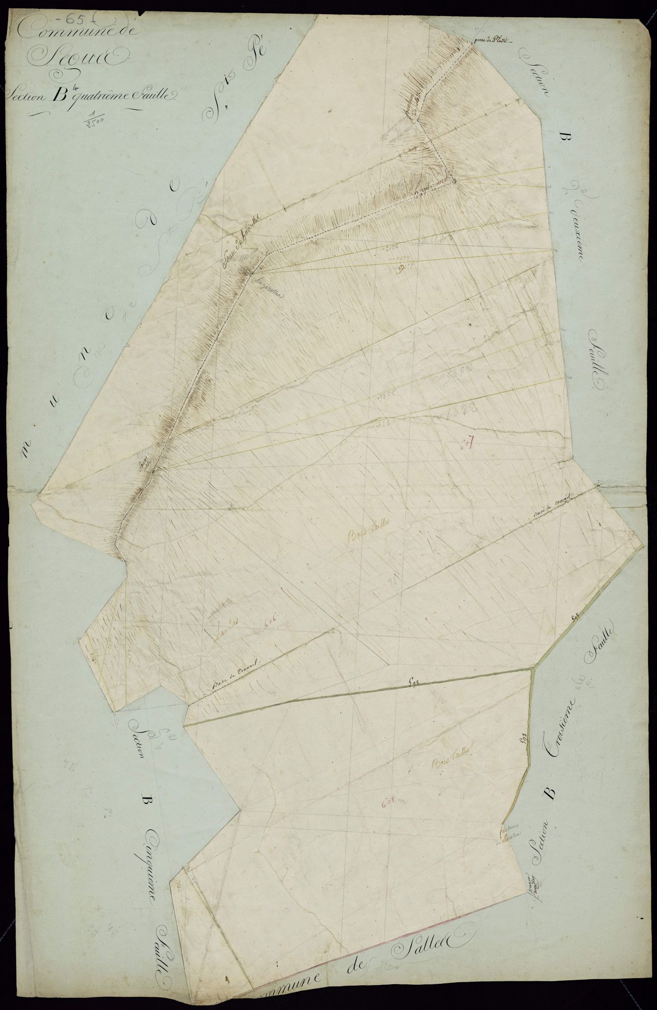 Ségus - Ségus.- Section B, 4e feuille