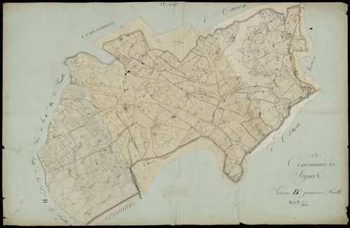 Ségus - Ségus.- Section B, 1re feuille