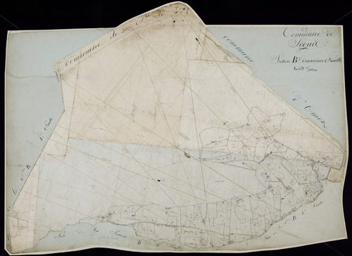 Ségus - Ségus.- Section B, 2e feuille