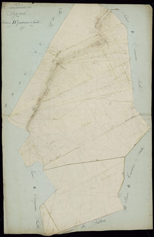 Ségus - Ségus.- Section B, 4e feuille