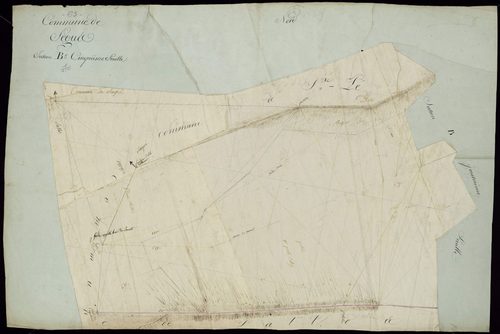 Ségus - Ségus.- Section B, 5e feuille