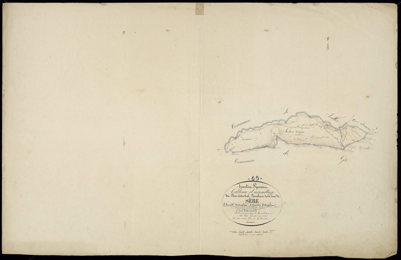 Sère-en-Lavedan - Sère-en-Lavedan.- Tableau d'assemblage