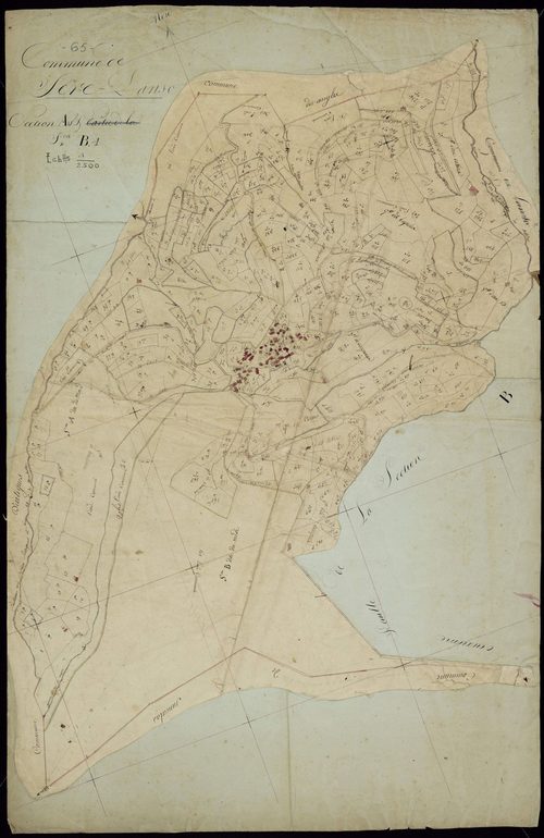Sère-Lanso - Sère-Lanso.- Section A et section B, 1re feuille.