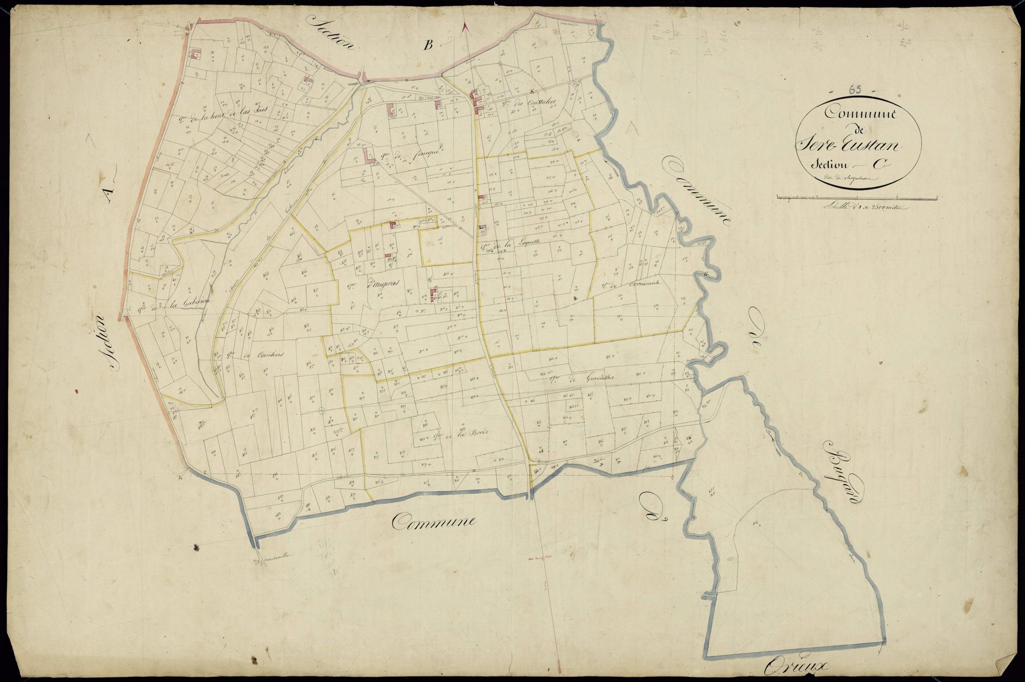 Sère-Rustaing - Sère-Rustaing.- Section C