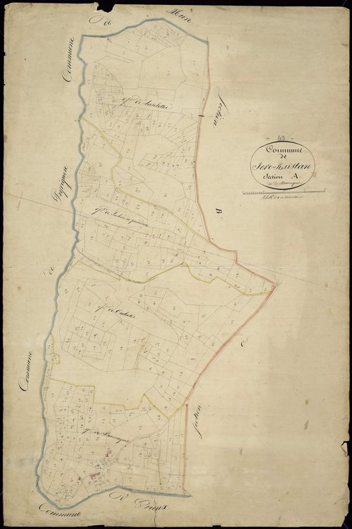 Sère-Rustaing - Sère-Rustaing.- Section A