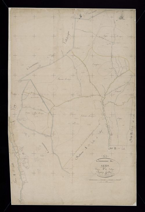 Sers - Sers.- Section A, 1re feuille