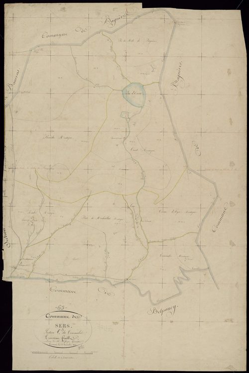Sers - Sers.- Section C, 3e feuille