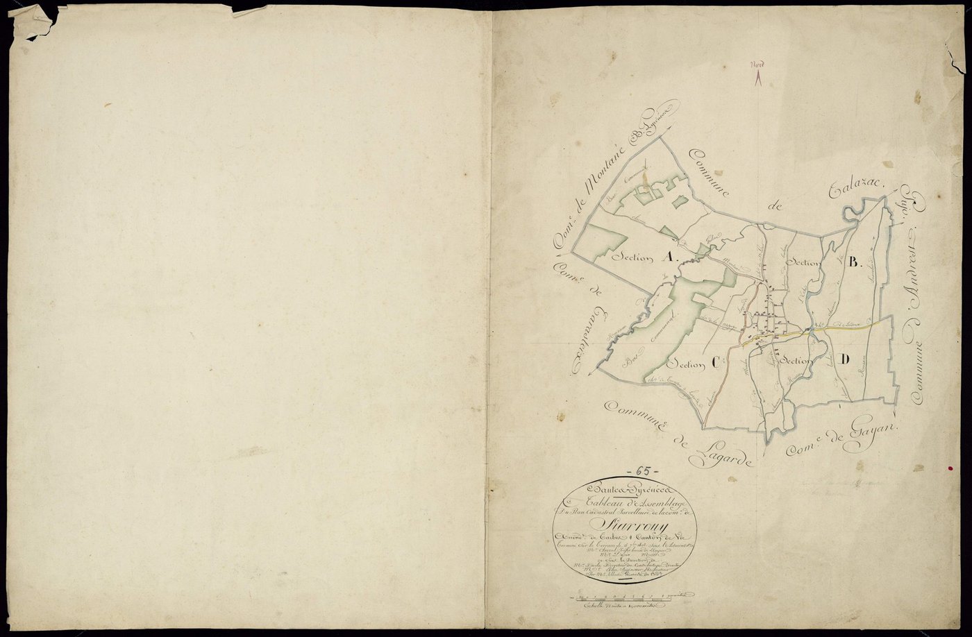Siarrouy - Siarrouy.- Tableau d'assemblage