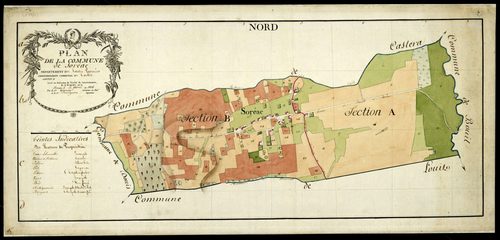 Soréac - Plan par masse de culture de Soréac