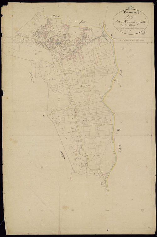 Sost - Sost.- Section A, 2e feuille