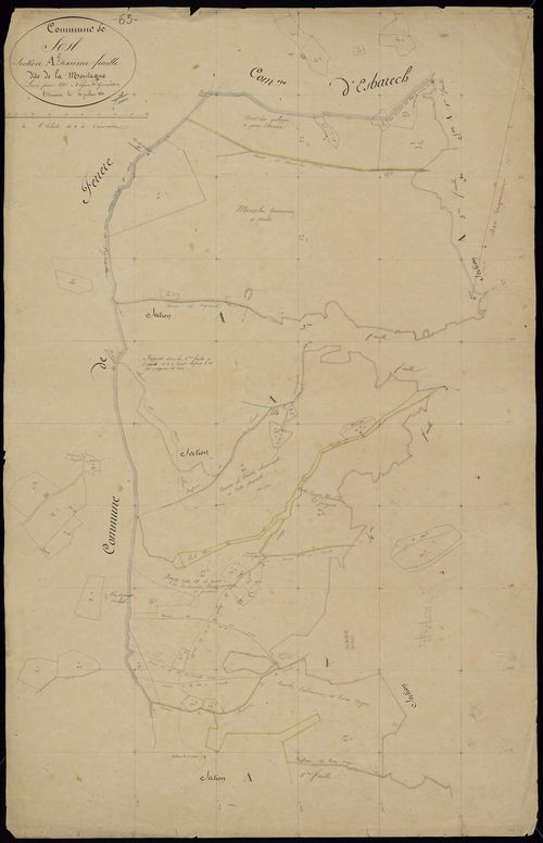 Sost - Sost.- Section A, 6e feuille