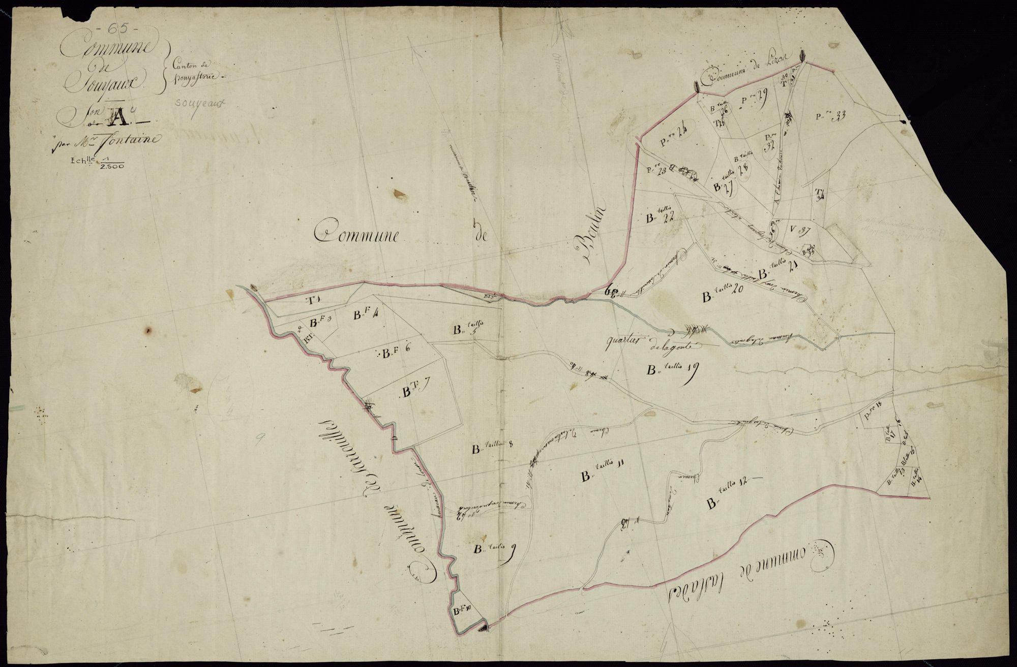 Souyeaux - Souyeaux.- Section A