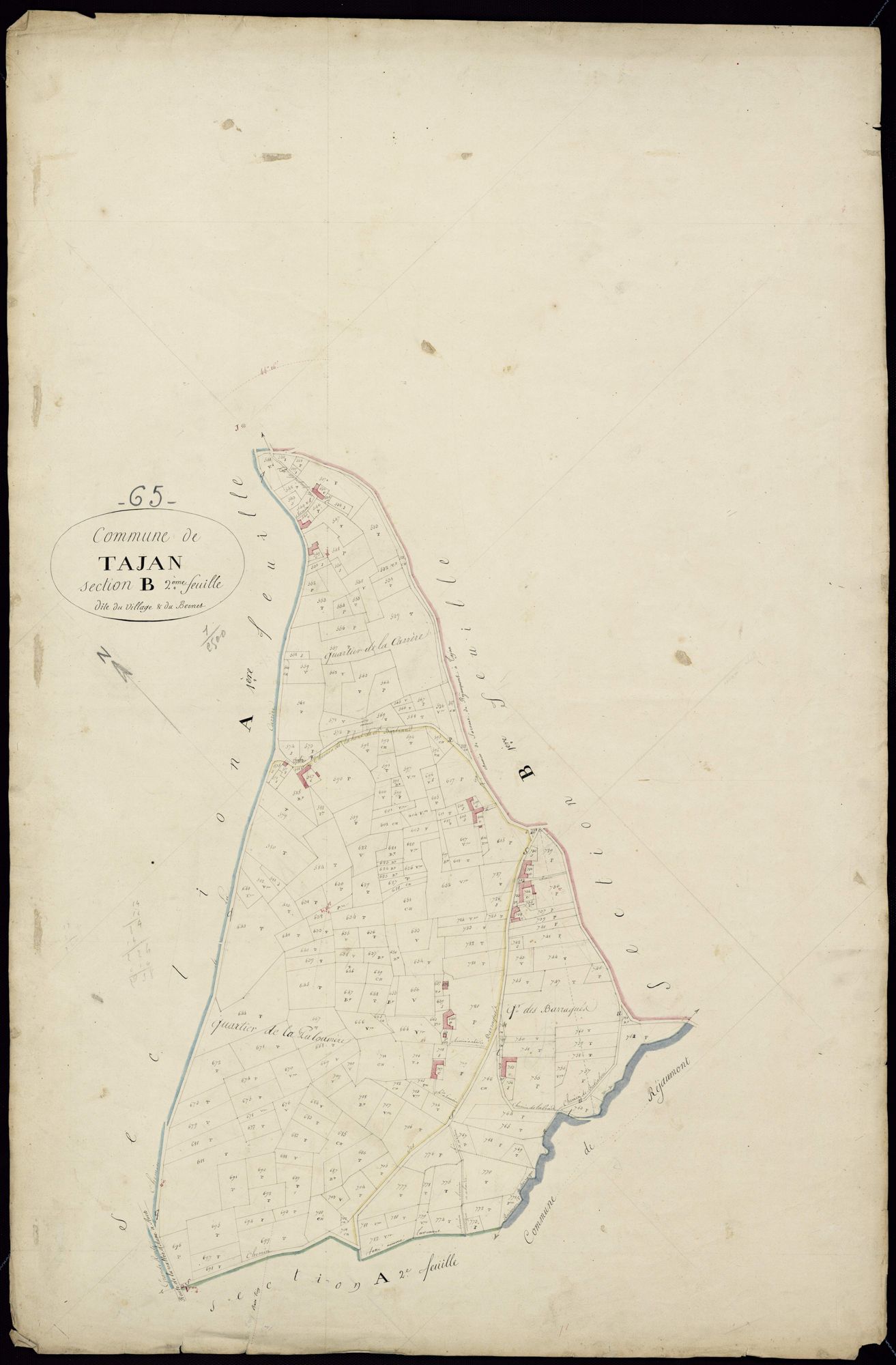 Tajan - Tajan.- Section B, 2e feuille