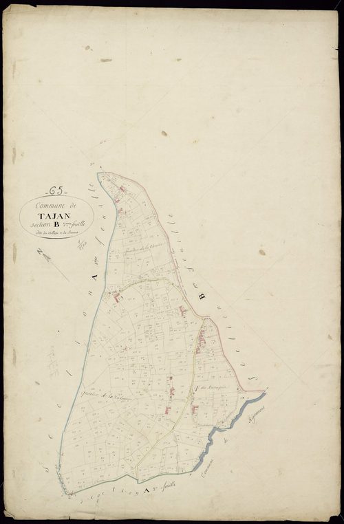 Tajan - Tajan.- Section B, 2e feuille