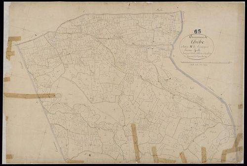 Thèbe - Thèbe.- Section B, 1re feuille